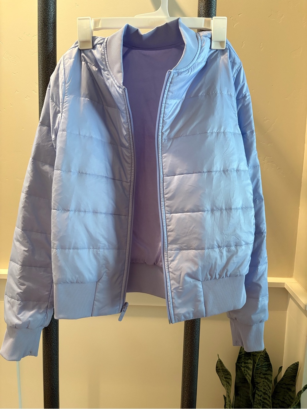 lululemon reversible Lavender dusk Bomber Jacket